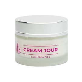 Crema Antiedad Da Mujer Hidratante Con cido Hialurnico Colgeno Vitamina E y Vitamina A - Cream Jour 50g potente regenerador celular, amino-pptidos