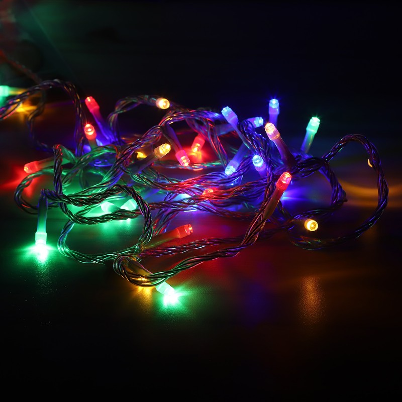 10m 100LED String Lights 24V Waterproof 8 Modes Ornamental Lamp