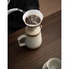 HYAXGM Pour Over Coffee Maker,Ceramic Coffee Maker With 100 pcs