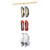 mDesign Shoe Hangers - The Practical Wardrobe Shoe Holder and
