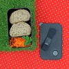 Yoko Design 1386 Lunch Box Airtight Plastic Black 19.5 x
