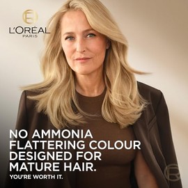 L'Oreal Paris Excellence Age Perfect Nudes Permanent Hair Colour for Mature Hair, No Ammonia Triple Care Routine with Micro-Keratin, 100% Grey Coverage, 9.31 Natural Light Golden Blonde