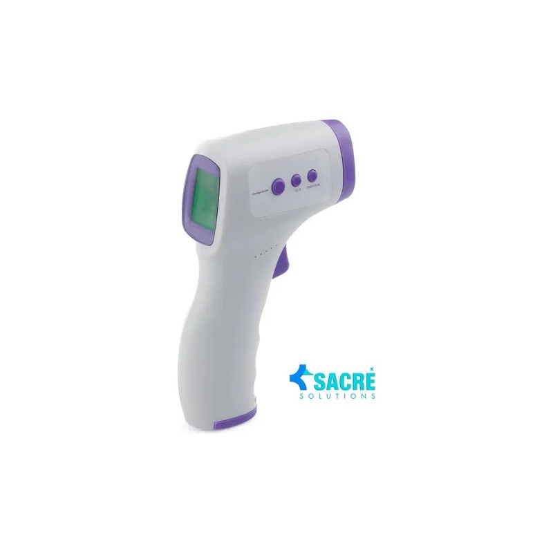 Termómetro Infrarrojo Digital Temperatura Medico Corporal Blanco Sacre Solutions
