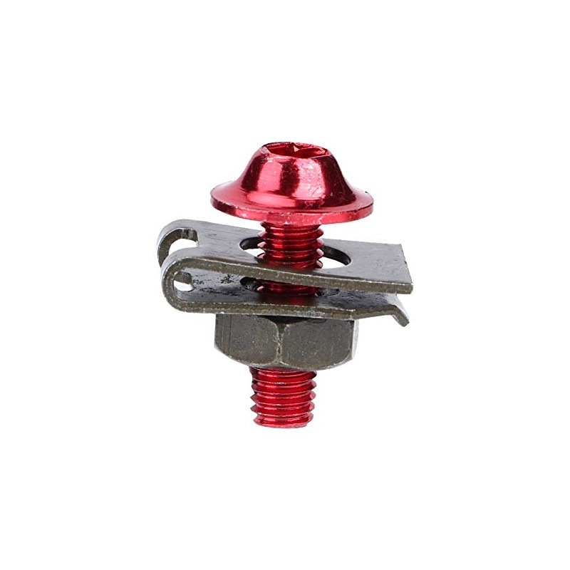 Mounting Clips Trim Screws for Aluminium Screw Red 5 x