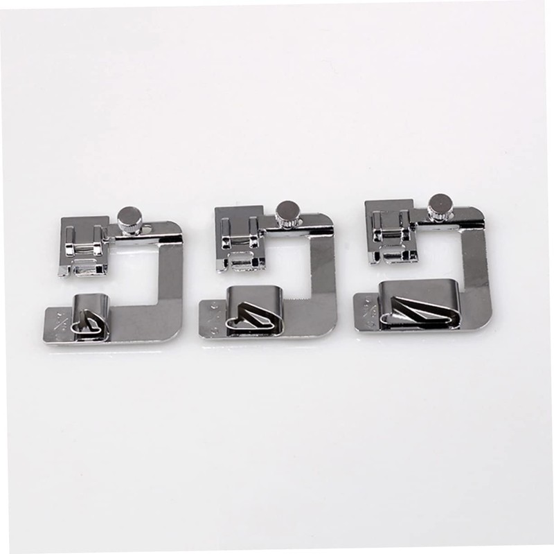 Operitacx Sewing Presser Foot Set 3/8'' Rolled Foot for Low