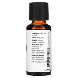 Essential Oils, 100% Pure Myrrh, 1 fl oz (30 ml)