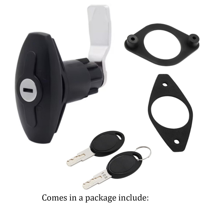 MTSmart Motorhome Locks, T-Handle Lock Kit with Keys, T-Handle Garage