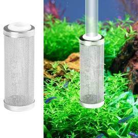 SHULLIN Pack of 2 Aquarium Filter Guard Filter Protection Aquarium External Filter 12 mm Aquarium Protective Cover Protection Aquarium Mesh Net Filter Protective Current Inlet Nozzle Filter Net Sleeve