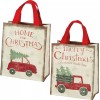 PBK NEW!~Market Tote~Home For Merry Christmas-Memo