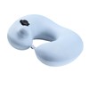 Neck Pillow U Shape Portable Press Inflatable Ice Silk Travel