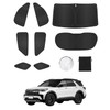 EVOOOR 8PCS Window Shade for Ford Explorer 2011-2019 Accessories- Full