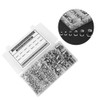 150Pcs M3-M10 Rivet Nut 304 Stainless Steel for Fastening Piece