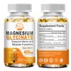 Magnesium Glycinate 400mg With Vitamin D3 B6 Improved Sleep 120