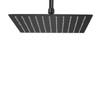 NearMoon Rain Shower Head, High Flow Stainless Steel Square Rainfall