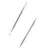 Comedone Squeezer, Pack of 2 Comodone Remover, Pimple Needle, Needle