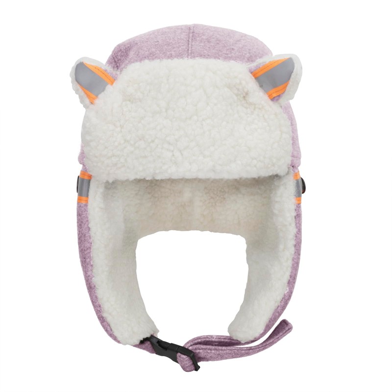 [Afindern] Pilot Cap, Children's Flight Cap, With Earmuffs, Fluffy, Cold