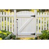 36" Heavy Duty Cane Bolt Gate Drop Rod, Ground Latch