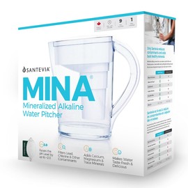 Santevia Alkaline Pitcher Mina White