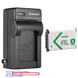 Kastar NP-BX1 Battery or Wall Charger for Sony Cyber-shot DSC-RX100M4 (RX100 IV), HX400 - 1 Charger + 2 Batteries