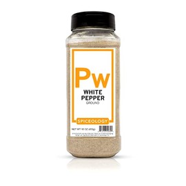 Spiceology - White Pepper Ground - 16 oz