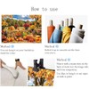 Fall Pumpkin Backdrop Autumn Haystack Hay Bale Maple Leaves Background