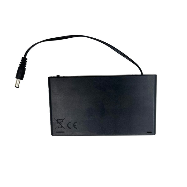 Caja de soporte de batería AA de 1,5 V con interruptor de encendido/apagado (funda de soporte de batería)