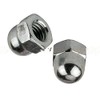 (Qty 5pcs) Versatile 1/2-20 Stainless Steel Acorn/Dome/Cap Hex Nut 1/2