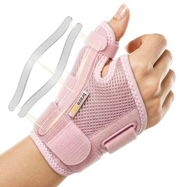 BraceUP Férula para Pulgar, Mano Derecha Izquierda, Mujeres Y Hombres, Férula En Espica, Férula para Pulgar Cmc con Soporte para Pulgar, para Artritis, Tendinitis, Alivio Del Dolor Del Túnel Carpiano