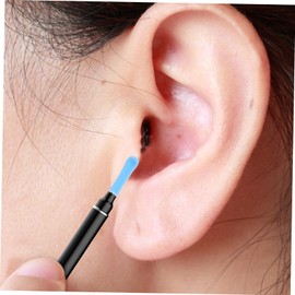 IWOWHERO 50pcs Ear Spoon Sleeves Comfortable Ear Wax Remover Covers for Compatible Stylish Design