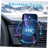 TEHAUX Car Phone Holder with Suction Cup Rotation Easy Installation