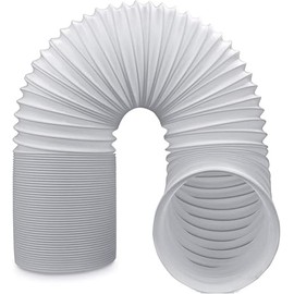 Counter Clockwise Thread 5" 6" Diameter Replace Flexible Exhaust Hose Tube Pipe Portable Air Conditioner Vent Duct 78" 59" Length Air Compatible most air-conditioning (Φ13cm/5" Length:2m/78")