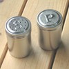 Nagao Tsubamesanjo Seasoning Container, Salt and Pepper Set, Stainless Steel,