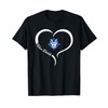 Sunnyside Blue Devils Logo Half Heart Slogan HS T-Shirt