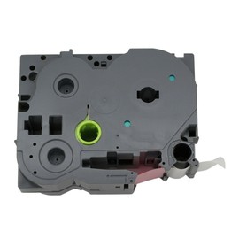 BROVACS 1 Pack Red on Clear Label Tape Compatible for Brother P-Touch TZ 152 TZe 152 24mm 1" OPA1115B