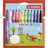 STABILO power max, estuche con 12 marcadores de tinta lavable