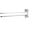 Stainless Steel Towel Rack Bar 180° Rotatable Towel Bathrobe Hanger