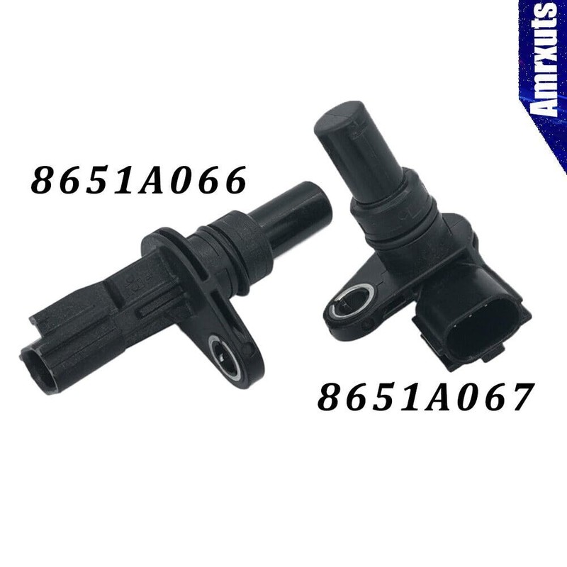 Amrxuts 2pcs Transmission Input/Output Speed Sensor for Mitsubishi Outlander Lancer