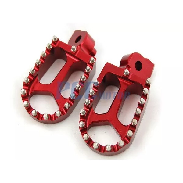 PCCMotor CNC RACING Billet FOOTPEGS Husqvarna 125-610 All Models 2002-2013
