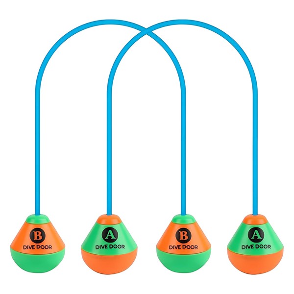 AHEJIOO 2 x 2.5 m diving rings for children from