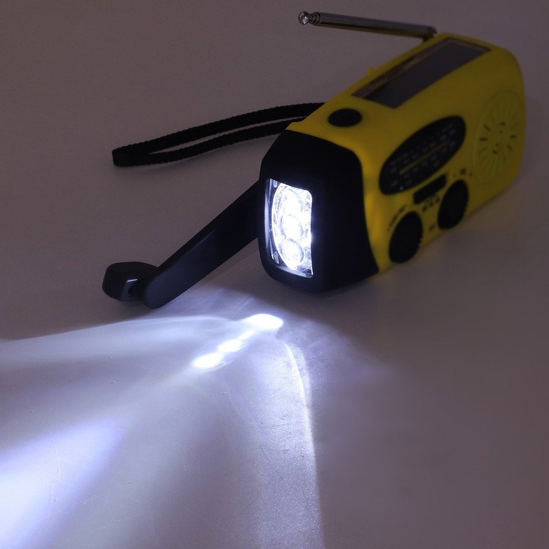 Hand Crank Solar Radio Multifunctional Emergency Radio LED Radio with