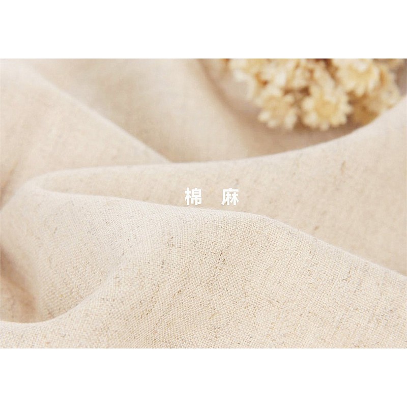 CaLeQi Linen/Cotton Fabric Wall Door Closet Hanging Storage Bag Case