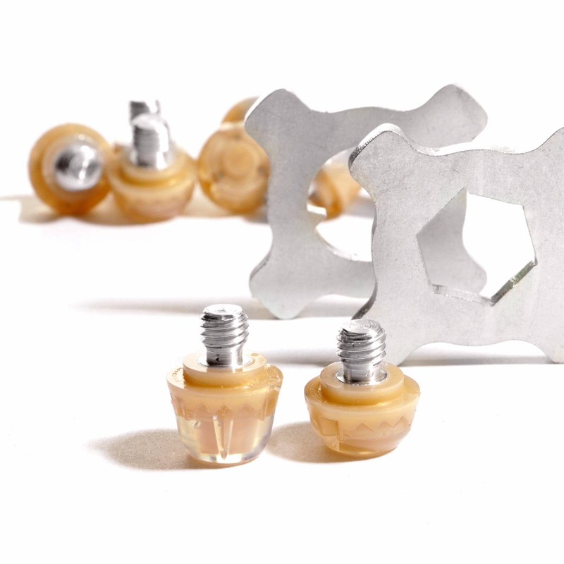 STUDIAMONDS Rubber studs for football boots, 14 football studs, standard