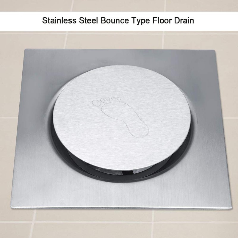 Floor Drain Stainless Steel Shower Drain Strainer Protector for Bathroom