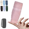 Ponviora Compact Mini Windproof Travel Umbrella-UPF 50+ Sun & Rain