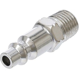 BGS 7057 | Compressed Air Plug Nipple | 6.3 mm (1/4 Inch) Male Thread | USA / France