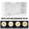 6 Pcs Switch Outlet Box, ABS Electrical Enclosure Box, Surface