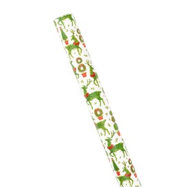 Caspari Animal Topiaries Gift Wrapping Paper - 30 in. x 8 ft. Roll