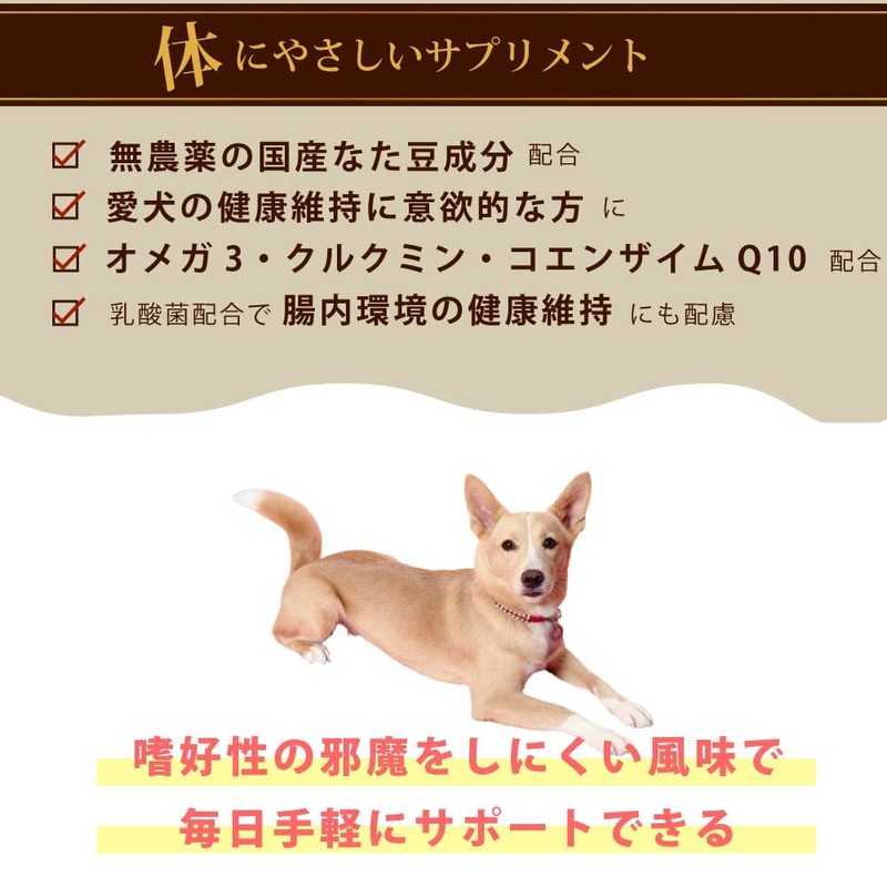 帝塚山ハウンドカム 犬 サプリメント 腎パワー元気 90g ボトルタイプ 無添加 国内製造 腎臓 低リン