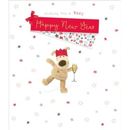 Boofle Wishing You A Very Happy New Year Christmas Greeting Card Cute Xmas Cards 742512