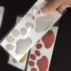Donaly 4 Color Paw Paw Sticker Sticker Set of 12